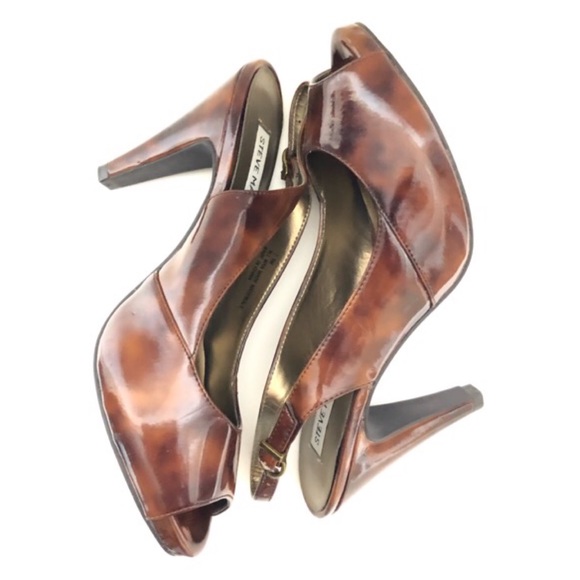Steve Madden Brown Tortoise Heels - Picture 7 of 7